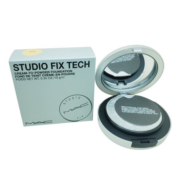 MAC Studio Fix Tech N18 Cream To Powder Foundation - Picture 1 of 4